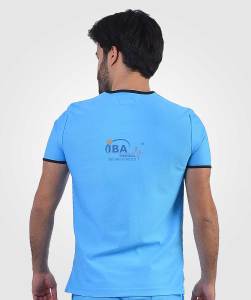Comfort Sport V Yaka Tek Üst Turkuaz - XS