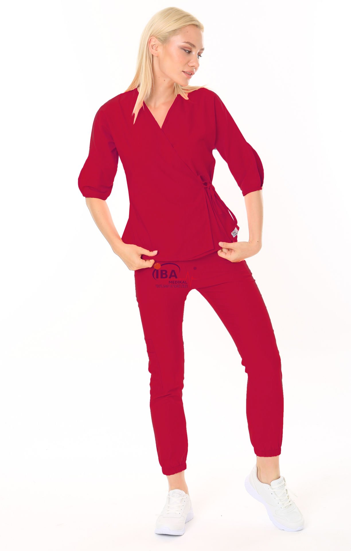 Kelebek Likralı Takım Bordo - XL - 46/48 Beden