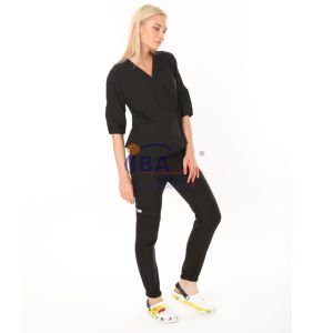 Kelebek Likralı Takım Siyah - XXS - 36 Beden