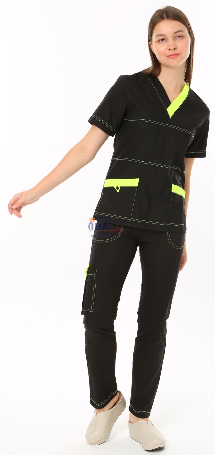 İ-Cool Fosforlu Takım XL - Siyah