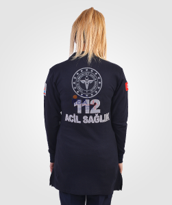 112 TUNİK LAKOST T-Shirt (Uzun) Lacivert - XXL