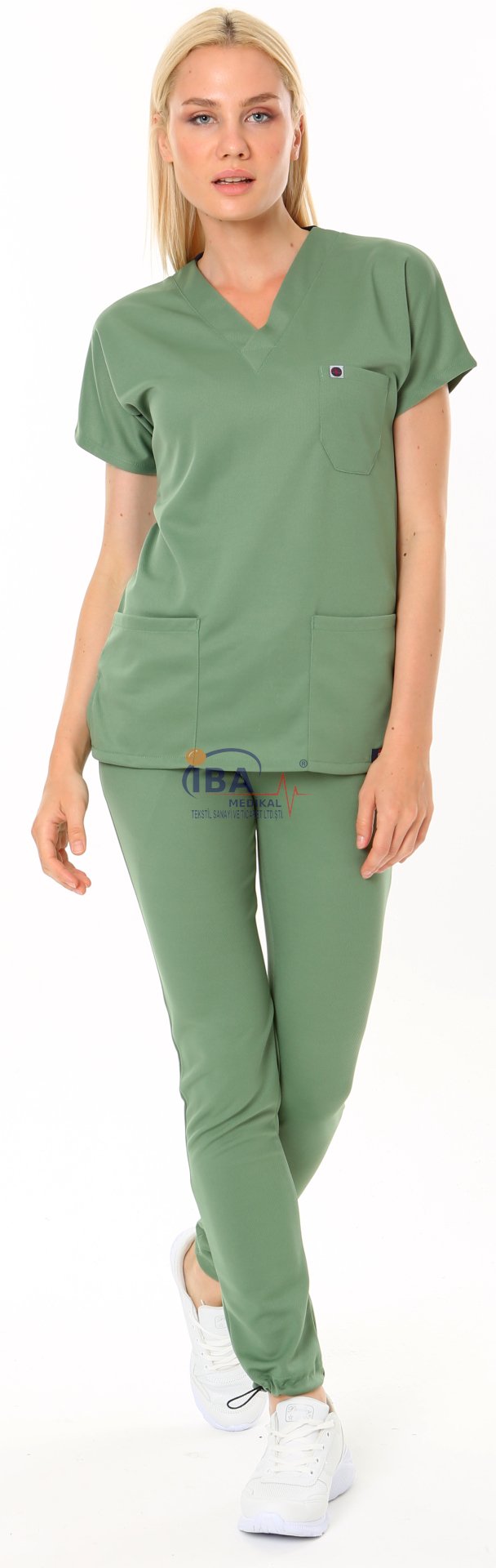 i-Sportive V Yaka Takım Çağla Yeşili - L