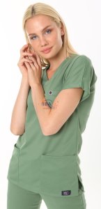 i-Sportive V Yaka Takım Çağla Yeşili - L