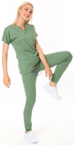 i-Sportive V Yaka Takım Çağla Yeşili - L