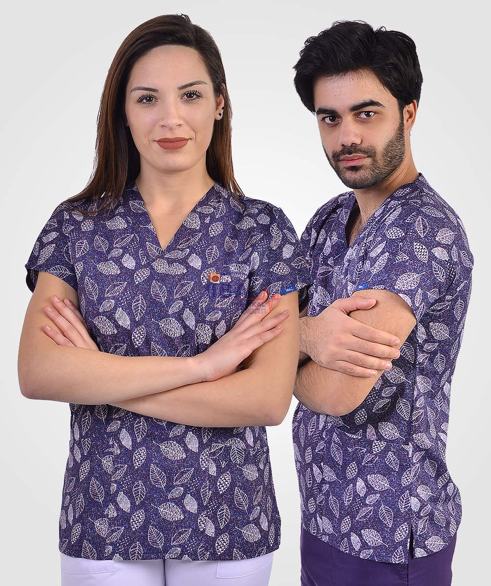 Likralı Desenli Üst (SONBAHAR)