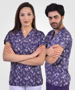 Likralı Desenli Üst (SONBAHAR)