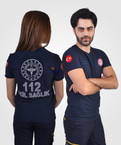 COMFORT V Yaka 112 T-Shirt Lacivert - XXS