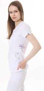 LUXURY RİBANALI TAKIM L - Beyaz