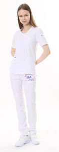 i-Soft Likralı Takım (SLIM FIT) XXL - 50/52 Beden - Beyaz