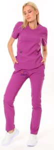 i-Soft Likralı Takım (SLIM FIT) Açık Mürdüm - XL - 46/48 Beden