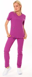 i-Soft Likralı Takım (SLIM FIT) Açık Mürdüm - XS - 38 Beden