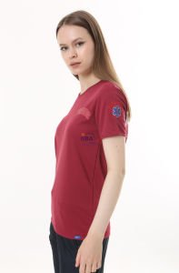 İ-SPORTİVE V Yaka Kısa Kol Paramedic Spor T-Shirt 3XL - Bordo