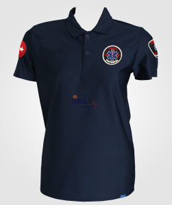 COMFORT Polo Yaka Kısa Kol Paramedik T-Shirt M - Lacivert