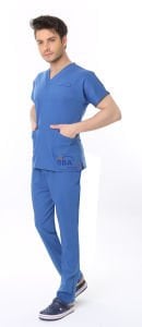 İ-Platinum Viskon Likralı Takım Petrol Mavisi - S - 40 Beden