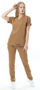 İ-Platinum Viskon Likralı Takım cappuccino - XS - 38 Beden