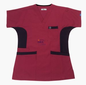 Esnek Yan Panelli Alpaka Tek Üst Bordo - S