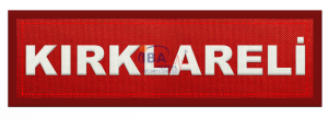 Şehir Kokartları 39-Kırklareli