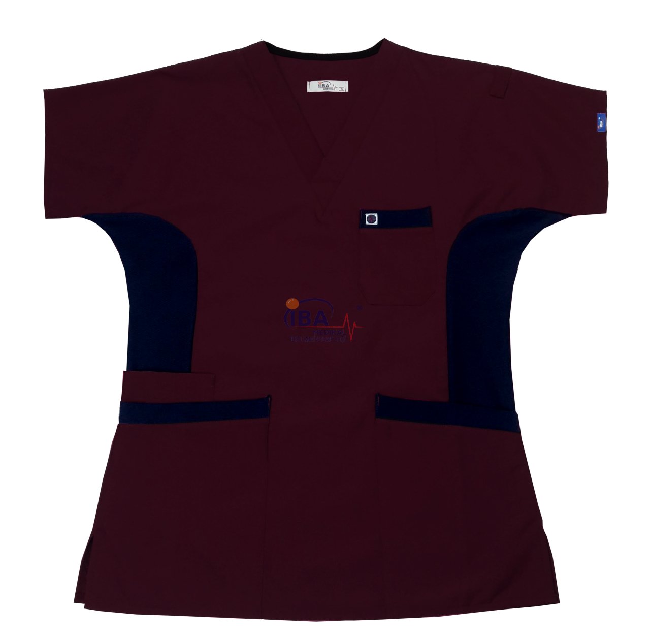 Esnek Yan Panelli Alpaka Tek Üst Koyu Mürdüm - S