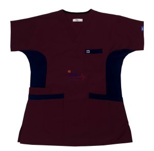 Esnek Yan Panelli Alpaka Tek Üst Koyu Mürdüm - S