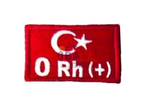 Kan Grup Kokartları 0 Rh ( + )