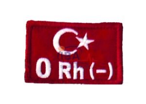 Kan Grup Kokartları 0 Rh ( - )