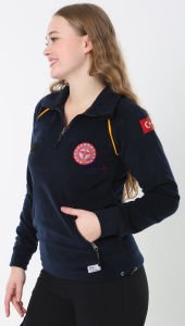 112 Lacivert Outdoor Polar Sweatshirt  (Reglan Kol)