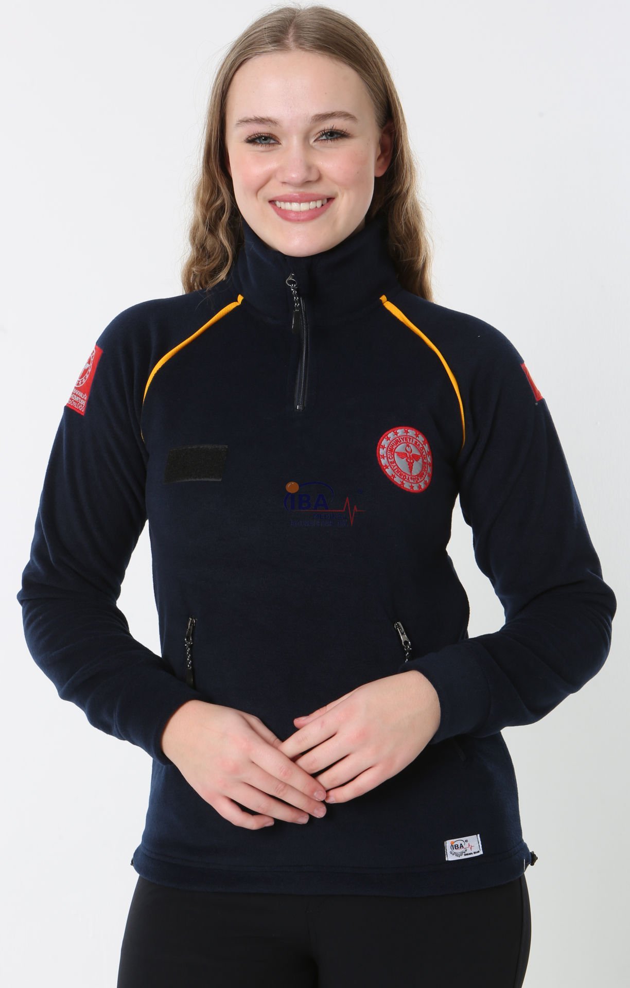 112 Lacivert Outdoor Polar Sweatshirt  (Reglan Kol)