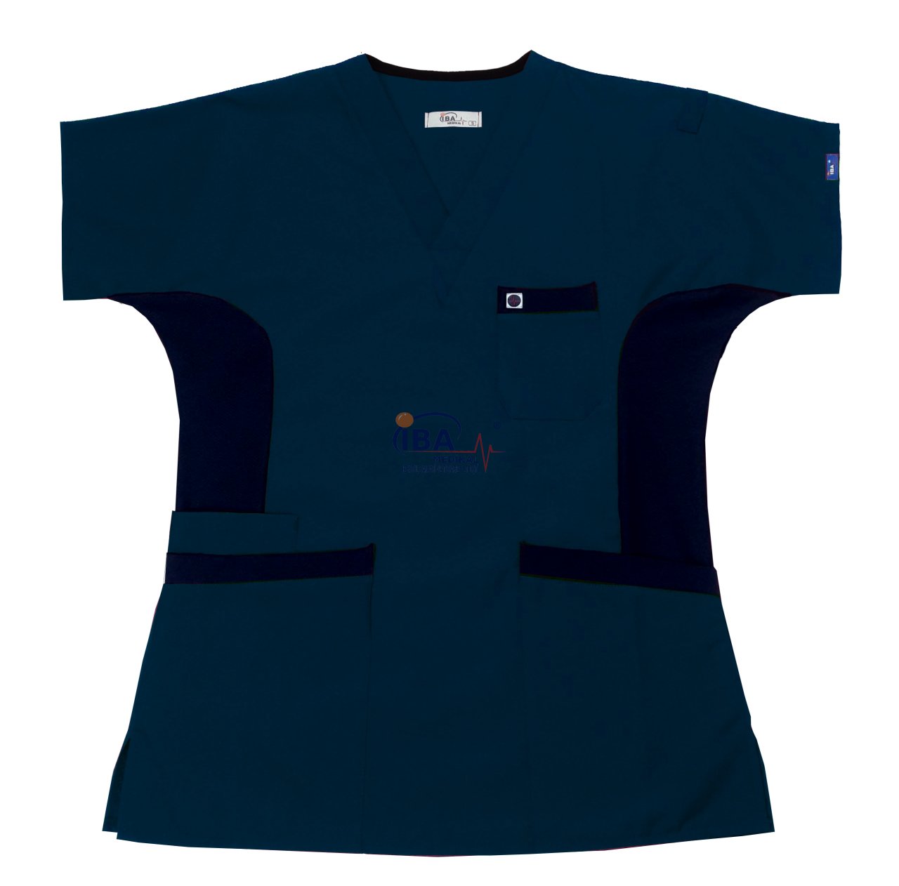 Esnek Yan Panelli Alpaka Tek Üst Petrol Mavisi - S