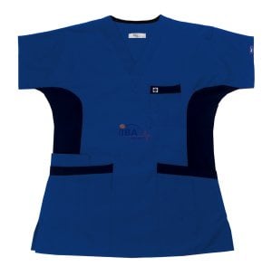 Esnek Yan Panelli Alpaka Tek Üst Saks Mavi - M