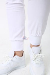 Jogger Likralı Takım (Ribanalı ) Beyaz - S - 40 Beden