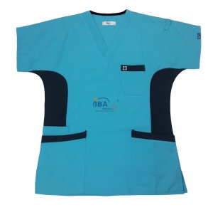 Esnek Yan Panelli Alpaka Tek Üst Turkuaz - XL