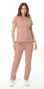 İ-Platinum Fermuarlı Likralı Takım