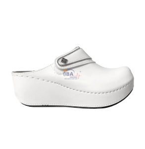 Cırtlı Platform Taban Terlik 40 - Beyaz