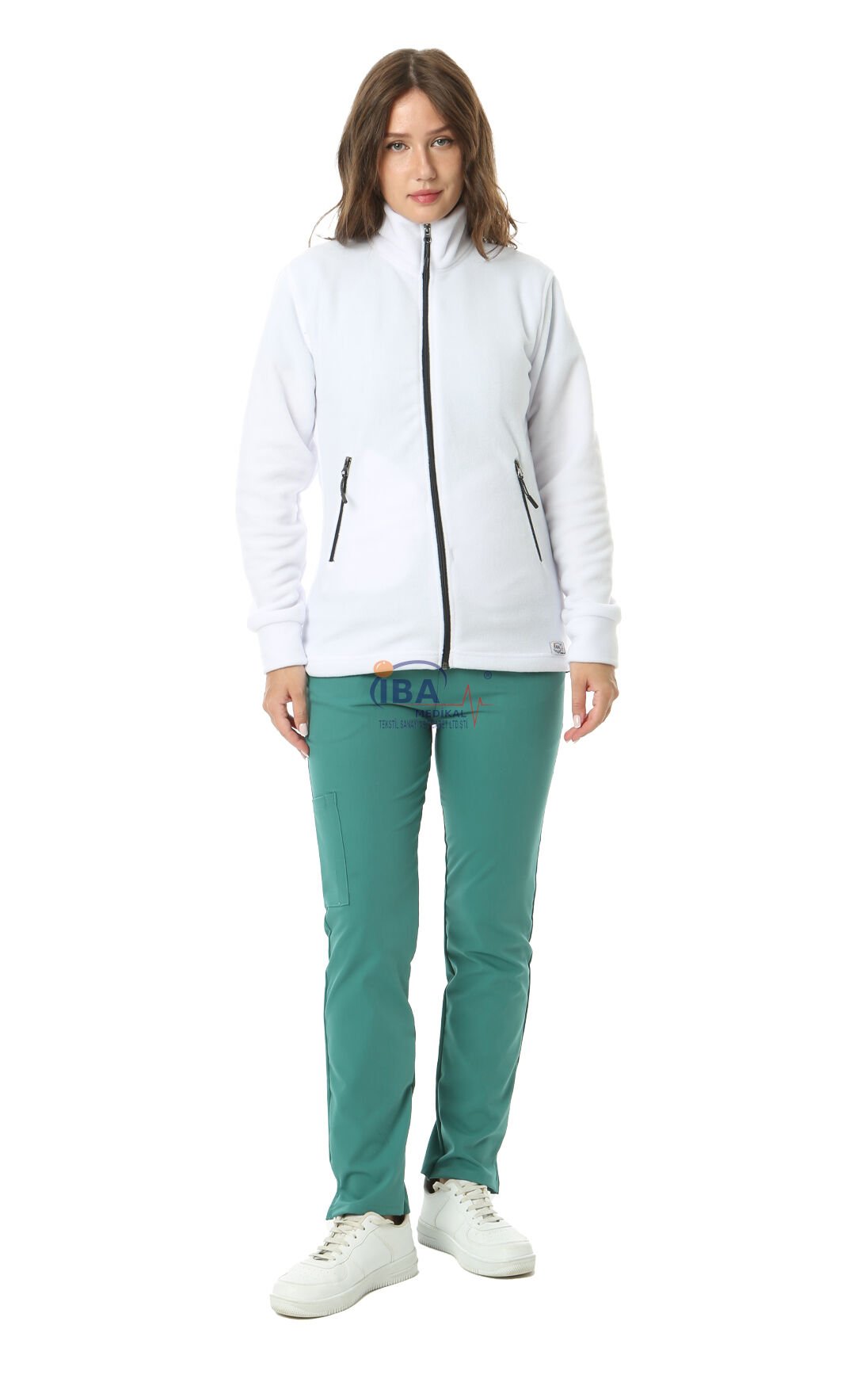 Hırka Polar XS - Beyaz