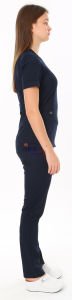 i-Soft Likralı Takım (SLIM FIT) Lacivert - XXS - 36 Beden