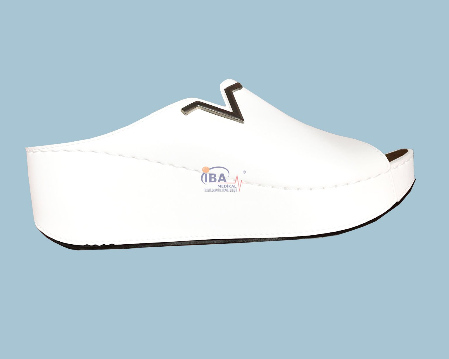 Açık Platform Taban Terlik 36 - Beyaz