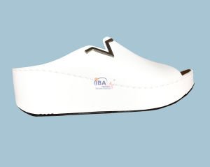 Açık Platform Taban Terlik 39 - Beyaz