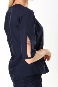 Kelebek Likralı Takım Lacivert - M - 42 Beden