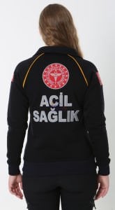 Yeni 112 Lacivert Fermuarlı Swith (Reglan Kol)