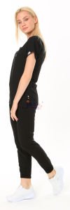 i-Premium Jogger Likralı Takım Siyah - M - 42 Beden