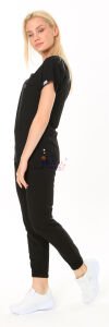 i-Premium Jogger Likralı Takım Siyah - XXS - 36 Beden