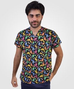 Terikoton Üst Desenli (Dinazorlar)