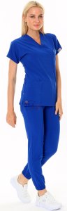 i-Premium Jogger Likralı Takım Saks Mavisi - XXS - 36 Beden