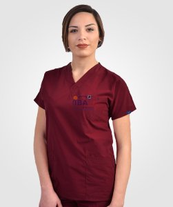 V Yaka Alpaka Takım (Unisex) 3XL - Bordo