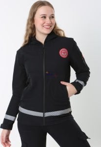 Yeni 112 Kapşonlu Çeket Mont (SOFTSHELL)