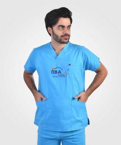 V Yaka Alpaka Takım (Unisex) M - Turkuaz