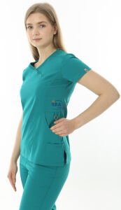 LUXURY RİBANALI TAKIM Ameliyathane Yeşili - XL