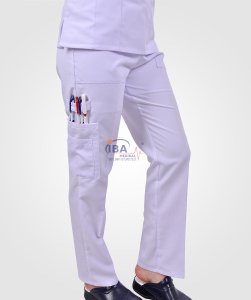 Comfort Style Alpaka Takım Beyaz - XXS