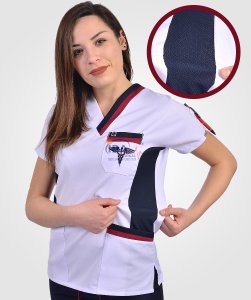 Comfort Style Alpaka Takım Lacivert & Bordo - L