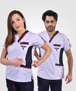 Comfort Style Alpaka Takım Lacivert & Bordo - L